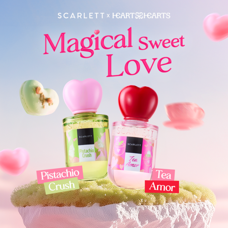 Manisnya Aroma Gourmand di Parfum Terbaru Scarlett: Pistachio Crush & Tea Amor